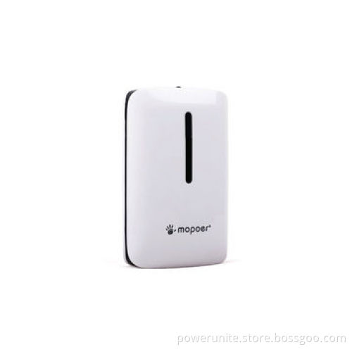 Mobile Power Bank with Dual USB Output Ports, 6,600mAh Capacity